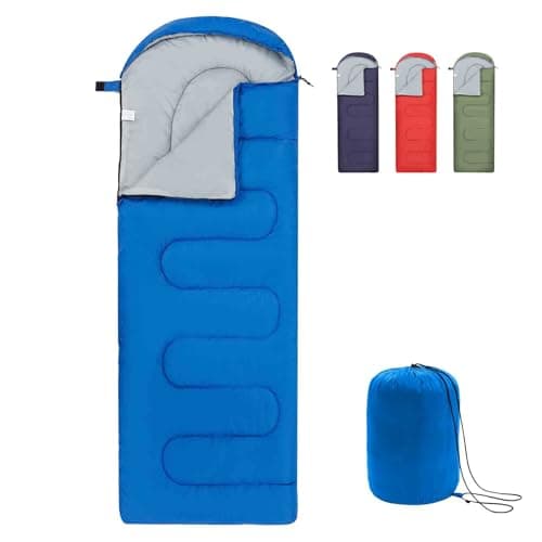 Lightweight Camping Sleeping Bag for Adults and Kids,3 Season(0.95kg)