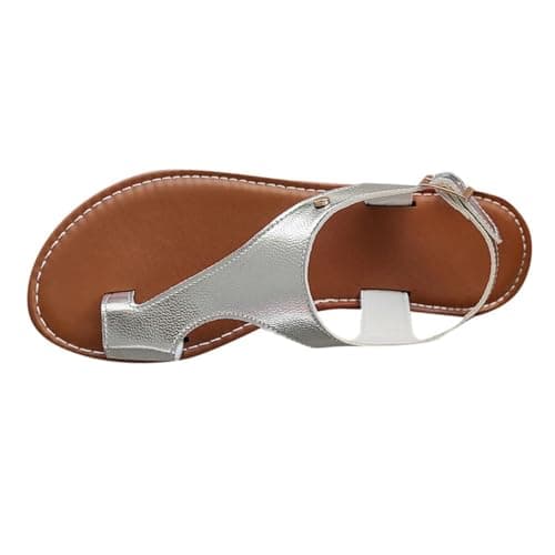 YcZithral Ladies Sandals Stylish Elegant Slippers Anti-Slip Beach Flip Flops Ladies Summer Sandals Casual Beach Summer Shoes