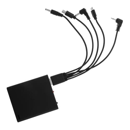 Black Plastic Anti Theft Door Lock Safe Box Power Supply