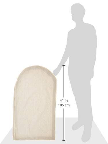 Whitmor Zippered Garment Bag Natural Linen, Large — view 4