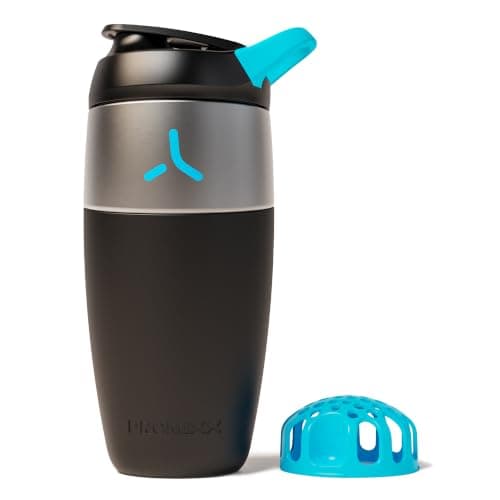 PROMIXX Pursuit Stainless Steel Shaker Bottle 760ml, Black