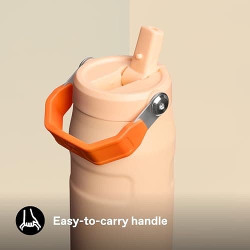 Stanley 1913 Flip Straw Sports Water Bottle 0.7L - Orange Sherbet — view 5