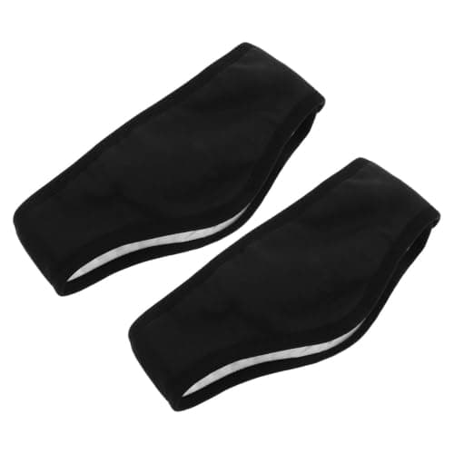 VALICLUD Noise Cancelling Headband for Sleeping with Soundproof Sleep Earmuff in Black, Adjustable Fit and Comfortable Cotton Cloth Ear Muffs for Men and Women, for Airplanes and Office — view 6
