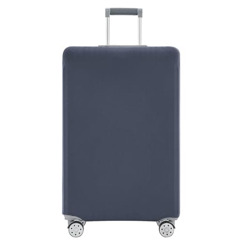 TRAVELKIN more than travel Travelkin Luggage Cover Washable Suitcase Cover Suitcase Protector Anti-scratch Suitcase cover Fits 18-32 Inch Luggage, Navy-Blue, S(18-21inch suitcase)