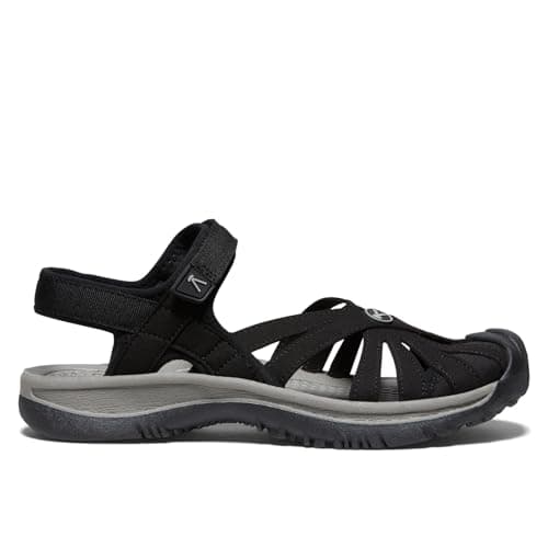 KEEN Women's Rose Sandal, Black Neutral Gray, 3.5 UK — view 2