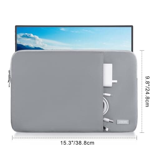 Losong Portable Monitor Case 15.6 Inch for Most 16.1/15.6" Portable Monitor — view 3
