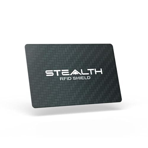 Stealth Shield - RFID Blocking Card for Contactless Bank Card Protection