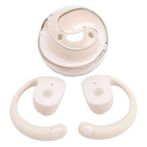 AI Translation Earbuds Real Time, Earhook Translation Earbuds 80 Languages 14 Accents Translator Device Noise Cancelling Bluetooth Earphone for Travel Business Meeting Learning