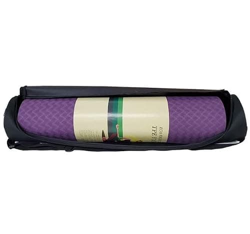 Losuya Portable Yoga Mat Bag Waterproof Backpack Shoulder Bag for Yoga, Fitness and Exercise, Black — view 4