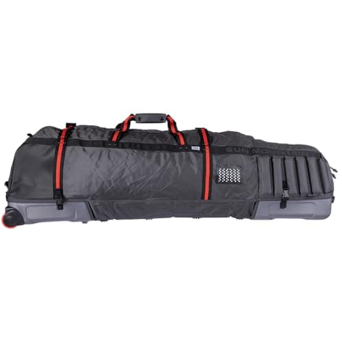 Sun Mountain 2023 Kube Travel Cover (Steel/Black/Rush Red)