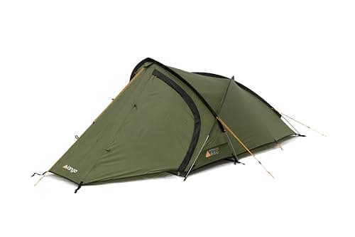 Vango Hydra 200 Lightweight 2 Man Tent for Hiking, Trekking, Camping, 5000mm HH, Semi-Geodesic Design with Alloy Poles, Pine — view 2