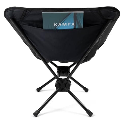 Kampa Button Micro Camping Chair – Ultra Lightweight (1.9kg) Folding Chair with Aluminium Frame, Compact Pack Size & Portable Design for Camping, Hiking, Festivals & Travel (100kg Max Weight) — view 4