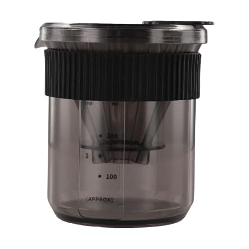 Homeponnew 3-in-1 Coffee Maker with Scale Hand Brewed Pot AS Material 430ml Dripper for Camping Travel UK — view 3