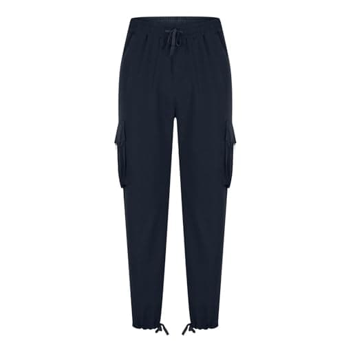 Tactical Trousers for Men Elastic Waist Straight Leg for Walking Travel — view 2