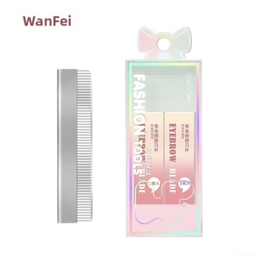Eyebrow Shaping Tool 10-Pack with Safety Grid Guard — view 4