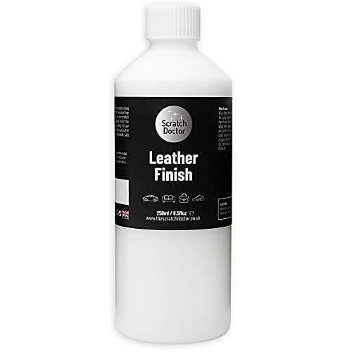 Scratch Doctor Leather Sealant Finish Waterproof and Scratch Resistant Leather Top Coat Suitable for Furniture Sofas Car Seats Shoes Bags and More (Satin, 250ml)