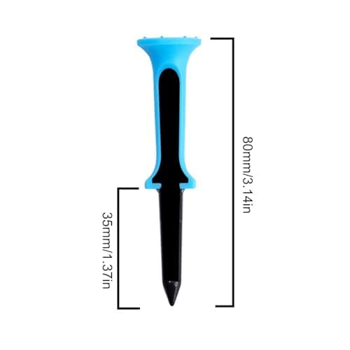 Golf Tee | 5-Pack Trimmer Tool,8cm Portable Field Carpet Tournament Green Indoor Starter Travel — view 5