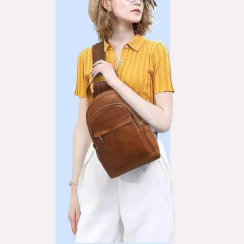 ECOTISH Women's Backpack, Anti Theft Rucksack, Travel Shoulder Bag, Small Sling Bag Casual Daypacks School Bag for Girls Ladies Mini Fashion Crossbody Bag for College Work — view 6