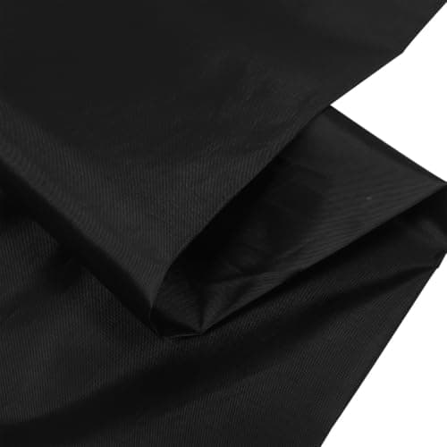 Vaguelly 2pcs Black Nylon Camping Storage Bags for Tables and Yoga Mat — view 3
