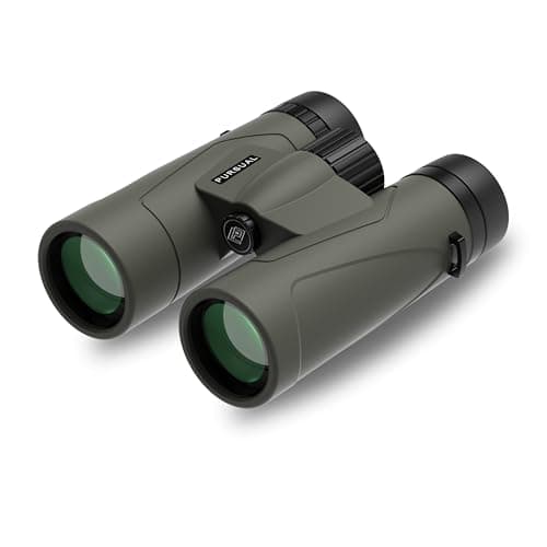 PURSUAL Forefront 8x32 Binoculars for Adults - Compact Lightweight Bird Watching Binoculars with BaK-4 Prism, Multi-Coated Lenses - IPX7 Waterproof Fogproof Optics for Hiking, Travel & Wildlife
