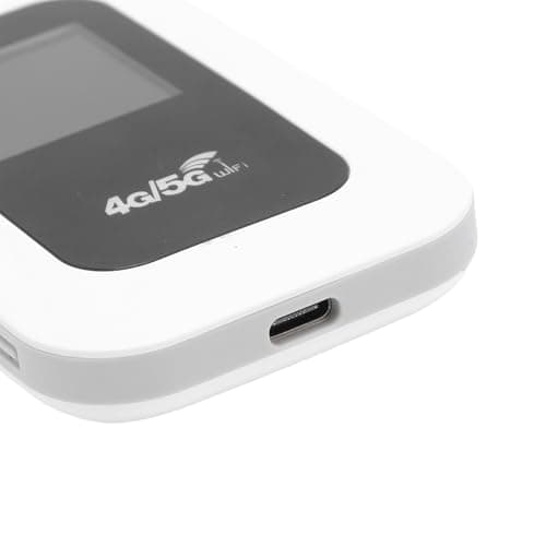 Msiud Portable WiFi Hotspot, 300Mbps Dual Band 5G/4G LTE Unlocked Mobile Router Pocket Hotspot with SIM Slot USB C Charging Long Battery Remote Work for Travel Camping RV and Van Life — view 4