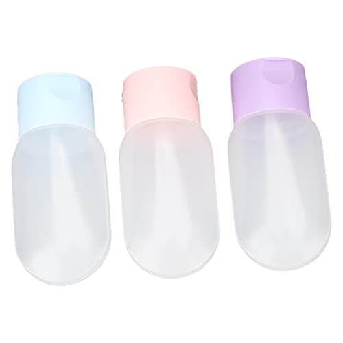 Soft Travel Bottles Squeezable Portable Refillable Toiletry Containers for Travel Fitness PE 3pcs — view 5