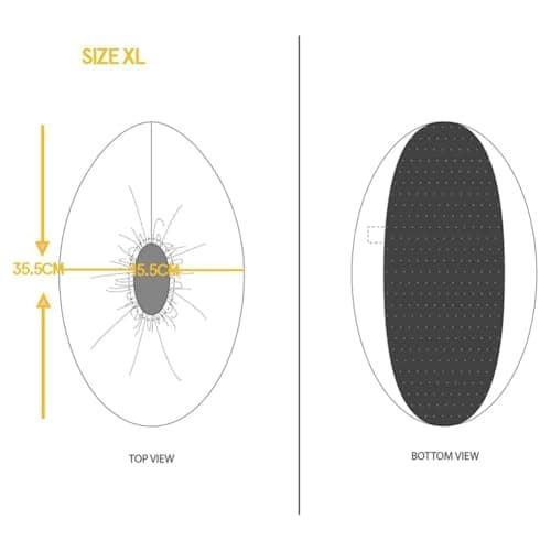 Qxckyag Shoe Covers 5 Pairs Reusable Waterproof Dustproof for Travel Use — view 6