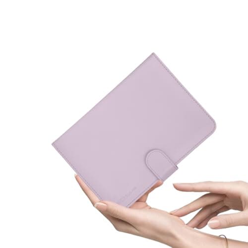 TECHGEAR LILAC PU Leather Folio Case Cover With Magnetic Clasp + Screen Protector for Amazon Kindle eReaders 12th - 4th Generation (2024-2011), Paperwhite & eReader with 6 inch Screen — view 6