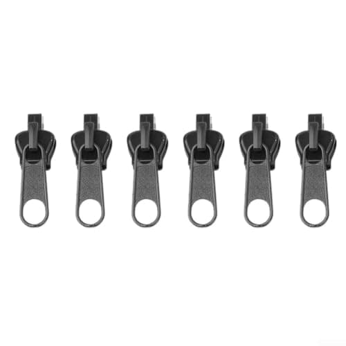 12 Pack Zipper Repair Kit with 3 Sizes Slider Replacement for Tents Jackets Bags Suitcases No Tools Required for instant Fix — view 5