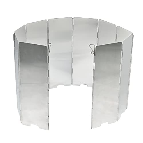 Ram® Camp Camping Windshield Stove Aluminium Camping Windshield Compact Folding Camping Stove — view 4