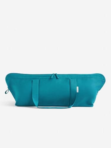 Yogamatters Organic Cotton Carry All Yoga Kit Bag | Suitable for Yoga, Pilates, Gym and Fitness (New Ocean Green)