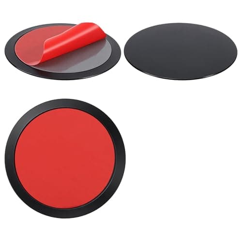 Alrhso 3 PCS Dashboard Sticky Pad Adhesive Pad for Phone Holder 3.15" Phone Holder-Pad Dashboard Pads Dash Pads for Camera Holders