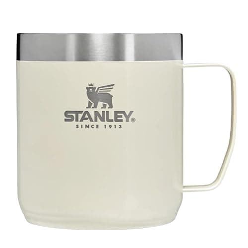 Stanley Everyday Camp Mug 0.35L Travel Mug - Cream Gloss - OS
