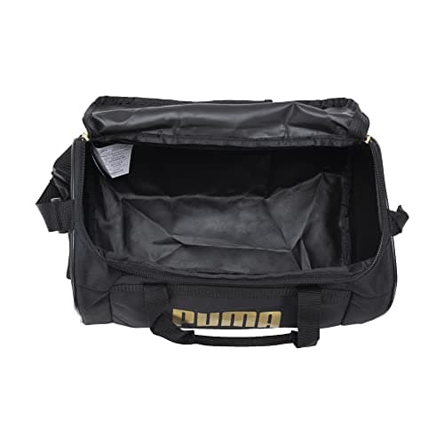 Puma Kids' Evercat Transformation Duffel Bag, Black/Gold, One Size — view 4