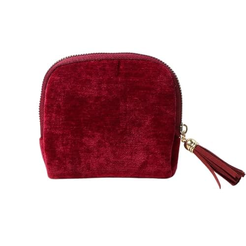 5Layered Jewelry Box Travel Jewelry Case for, Maroon red
