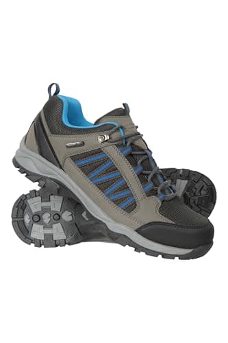 Mountain Warehouse Path Mens Waterproof Walking Shoes Dark Gre 11