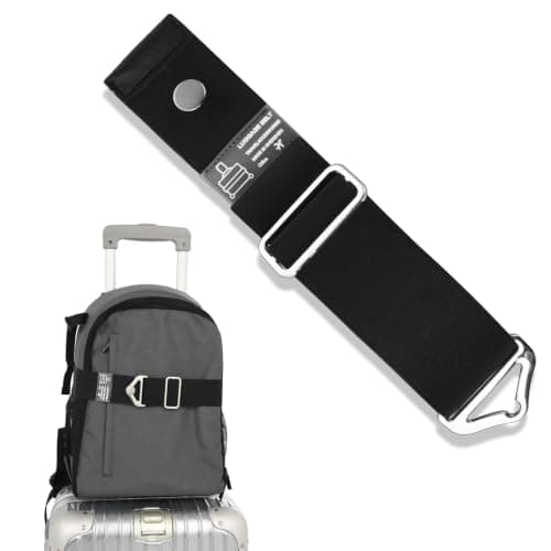 2-in-1 Luggage Straps Travel Belt for Carry On Bag