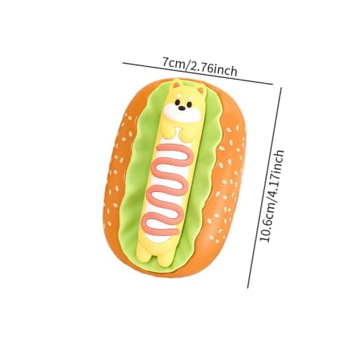 RNXRZANK Hot Dog Shaped Hand Warmer. Cute, Lightweight, Practical, And Reusable. Electric Hand Warmer for Winter, Ideal for Travel, Yellow — view 5