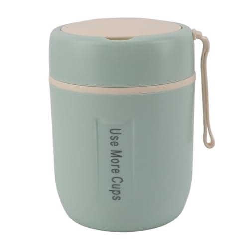 TYTOGE Insulated Food Pot, 500ML Vacuum Soup Container, 304 Stainless Steel, Leakproof Lunch Pot with Lid for Kids, School, Camping, Travel (Mint Green) — view 6