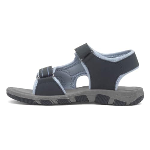 Red Fish Boys Navy Easy Fasten Sports Sandal - Size 3 UK - Blue — view 4