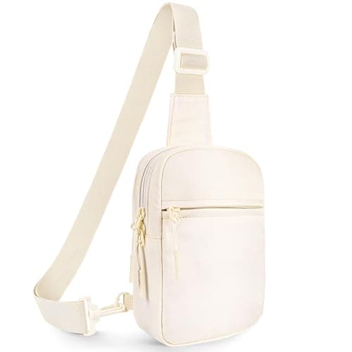 ALANTOP Small RFID Crossbody Bag for Women – Anti-Theft Sling Chest Bag with RFID Blocking, Lightweight Water-Resistant Fabric, Adjustable Strap – Ideal for Travel, Daily Commute, Walking