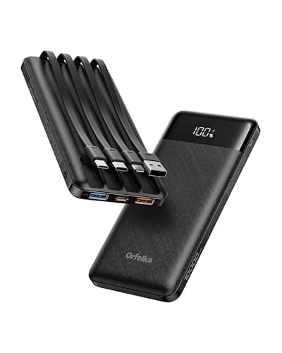Orfeika 10000mAh Power Bank, 22.5W Fast Charging Portable Charger
