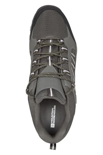 Mountain Warehouse Path Mens Waterproof Walking Shoes Khaki 8 — view 5
