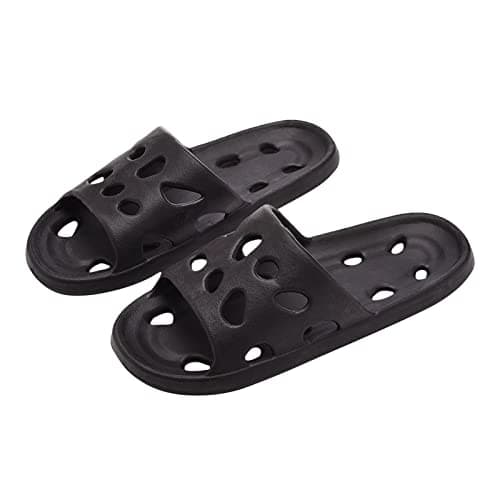 Quick Drying Shower Slippers for Women Men,Anti-Slip Bathroom Slippers Swimming Pool Beach Sliders Lightweight Open-toe Travel-friendly Breathable Shoes Slide Slippers Indoor,Outdoor
