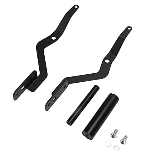 Premium Motorcycle GPS Mount Sturdy Phone Stand for F900R F900XR 2020-2021 Durable Aluminum Alloy Black 2 Pack — view 5