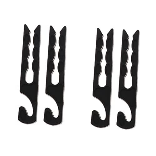 CIYODO 2 Pairs Car Air Vent Holder Hooks Universal Mount for Phone Earphones Glasses Organizer Cable Storage Auto Air Vent Bracket