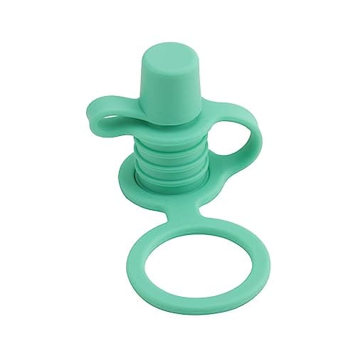QRONCES 4Pcs Water Bottle Adapter Protects Kids Adult Mouth Portable Silicone Bottle Cap Leak Proof Bottles Top Spout Adapter Water Bottle Cap Protects Kids Mouth Nospill — view 6