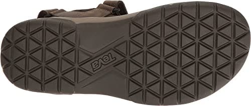 Teva Mens M Langdon Ankle Strap Sandals, Brown Walnut, 9 UK — view 4