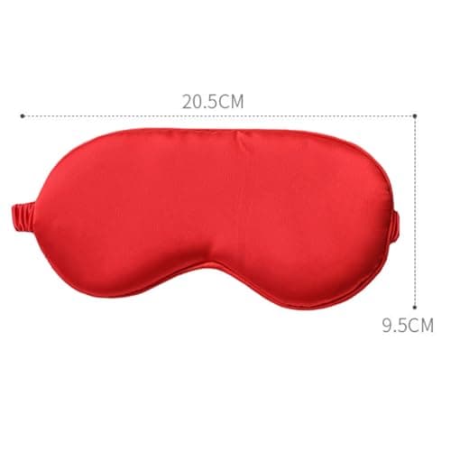 COOLHIYA Sleeping Mask Kit Comfortable and Fashionable Silk Hairband with Hair Tie 4pcs and Storage Bag, Eye Fatigue and Promote Sleep for Home or Travel — view 2