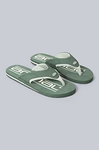 Animal Jekyl Mens Lightweight Flip-Flops Khaki 8 — view 5